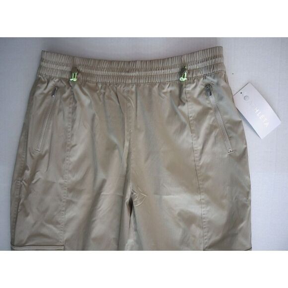 Athleta 463948-00-2 Women's Sz M Oak/Beige Cascade Cargo Poplin Pants - Picture 10 of 13